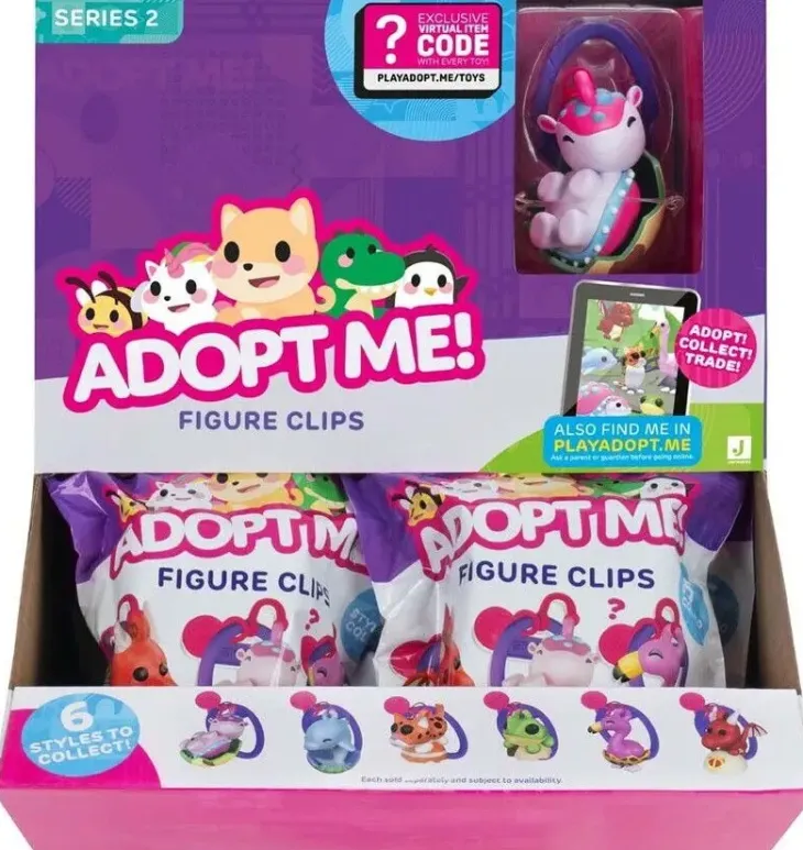 Adopt me clip on yllätys figuuri 7,5 cm