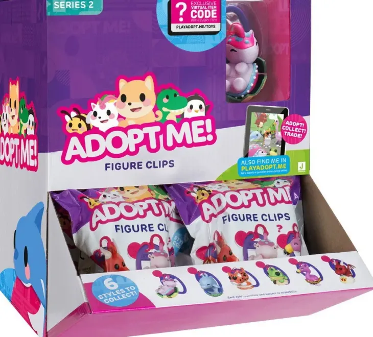 Adopt me clip on yllätys figuuri 7,5 cm