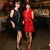 Adult dress flapper chicago black (m)