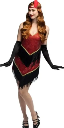 Aikuisten puku flapper evelyn (44/46)
