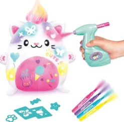 Airbrush plush kawaii kitty