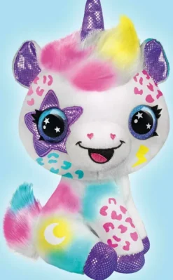 Airbrush plush yksisarvinen