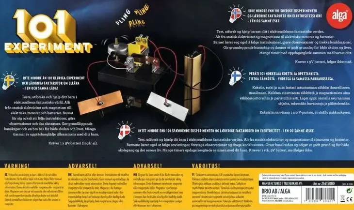 Alga 101 experiment tiedesetti