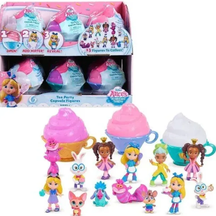 Alice's wonderland yllätys teekupissa