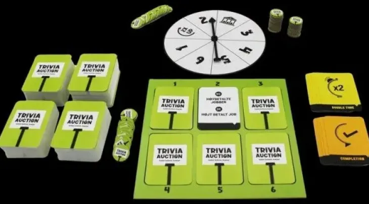 Amo games trivia auction