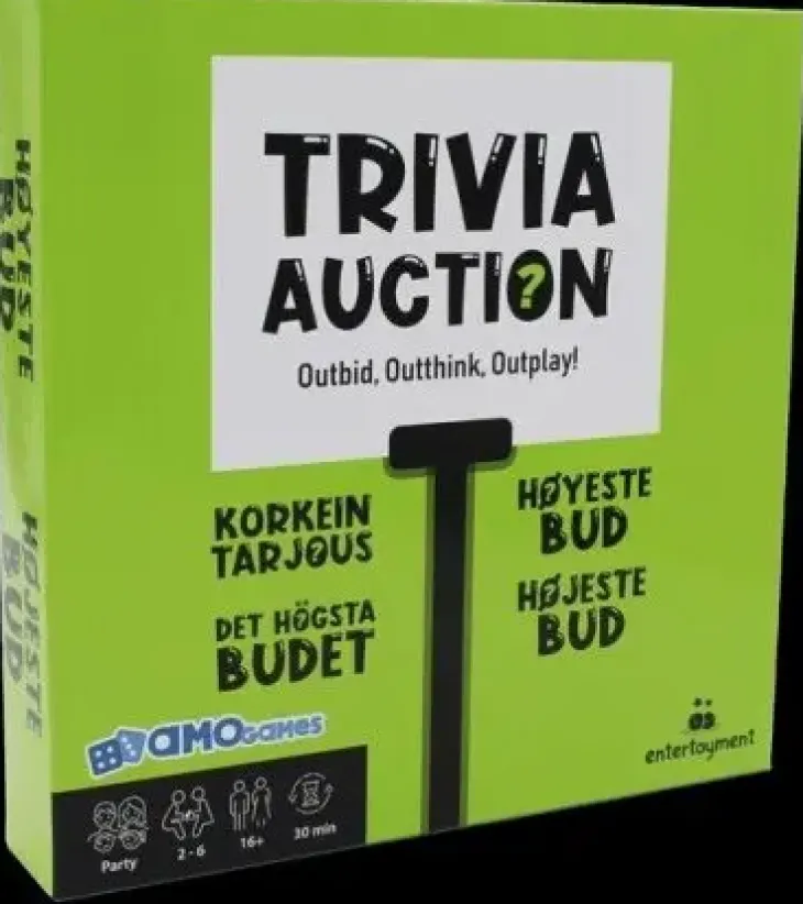 Amo games trivia auction