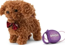 Animigos ruskea cockapoo koira