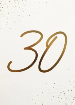 A4 onnittelukortti 30