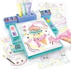 Art lab fluffy paint studio