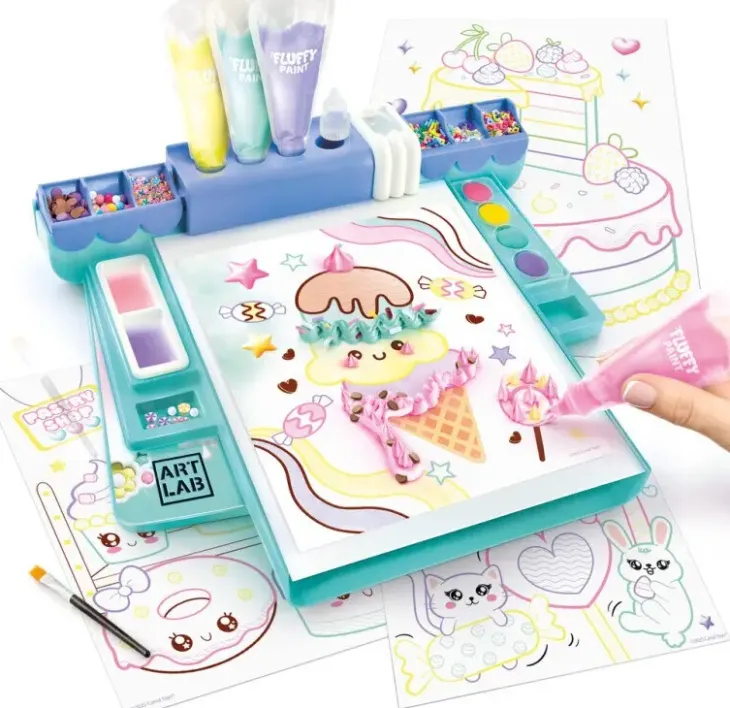 Art lab fluffy paint studio
