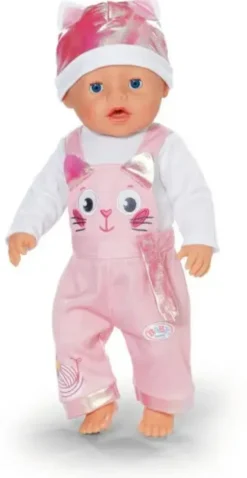 Baby born haalari + hattu 43cm