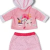 Baby born joggin suit pinkki 43cm