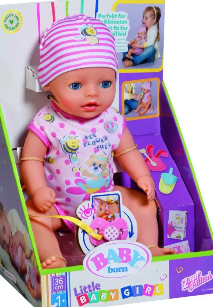 Baby born little girl lena 36cm