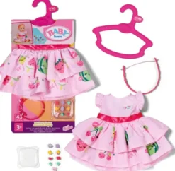 Baby born mekko & panta koristeilla 43cm