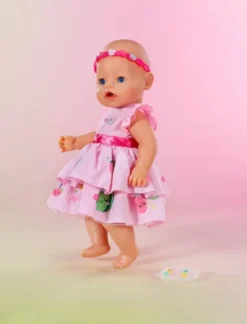 Baby born mekko & panta koristeilla 43cm