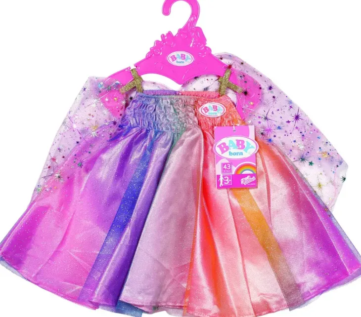 Baby born rainbow dress 43cm