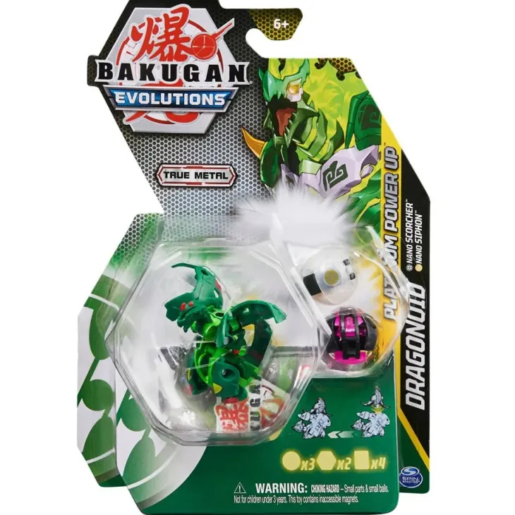 Bakugan evolution power up scorcher