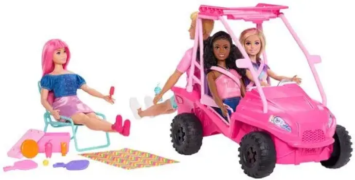 Barbie beach detectives rantakirppu