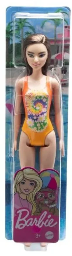 Barbie beach nukke oranssi uimapuku