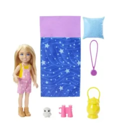 Barbie camping chelsea nukke