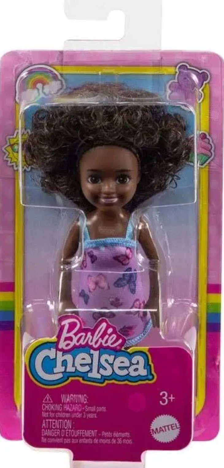 Barbie chelsea ruskeat hiukset