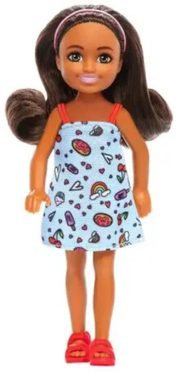 Barbie club chelsea ruskeat hiukset