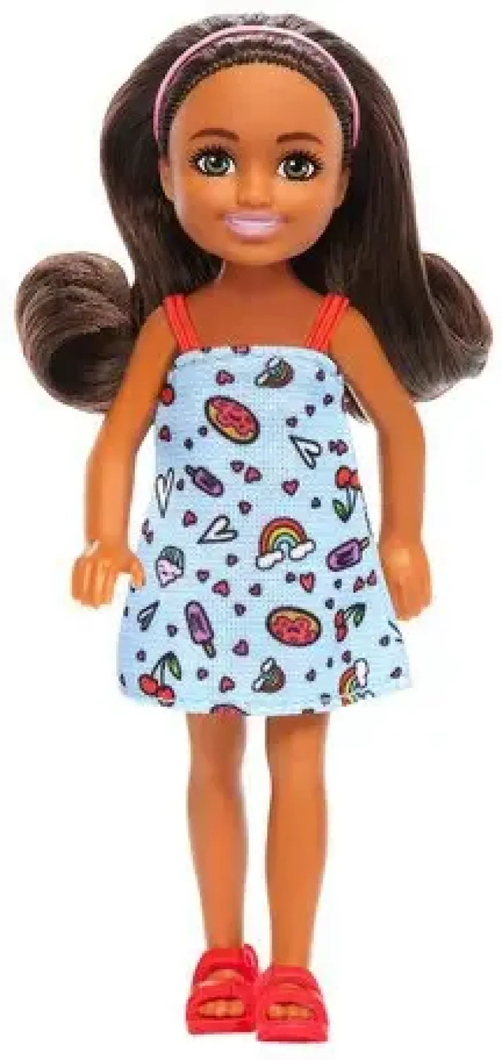 Barbie club chelsea ruskeat hiukset