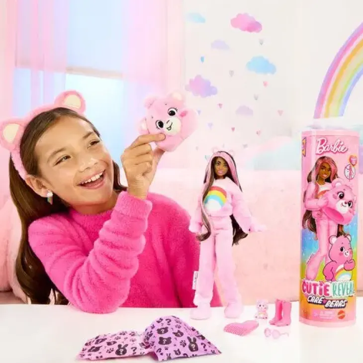 Barbie cutie reveal care bears cheer