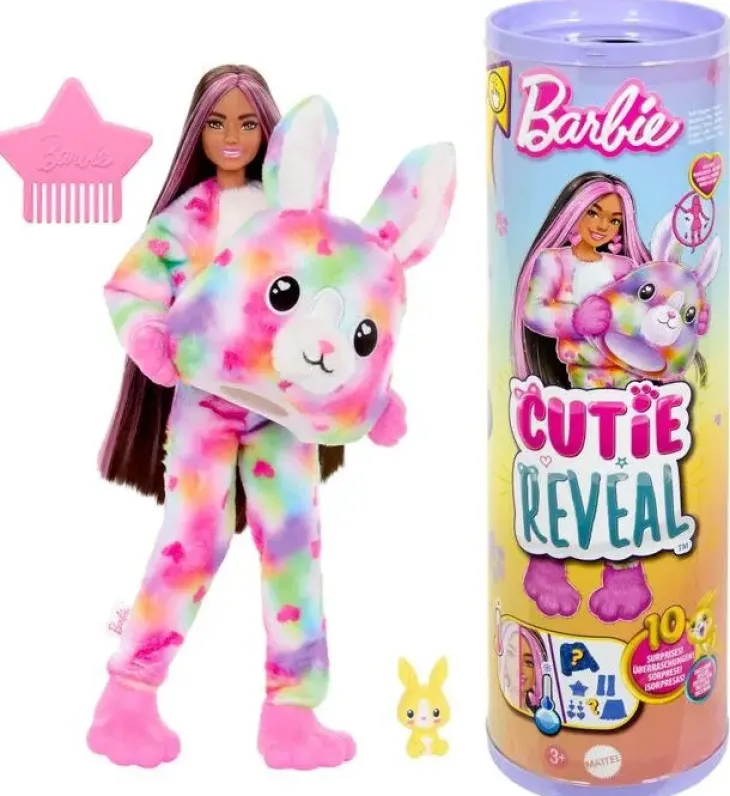 Barbie cutie reveal color dreams bunny