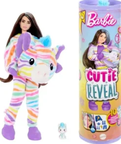 Barbie cutie reveal color dreams zebra