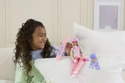 Barbie deluxe lumilautailija