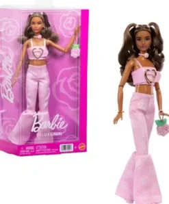 Barbie deluxe style pink rose denim