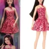 Barbie fashionista 246 pink leopard