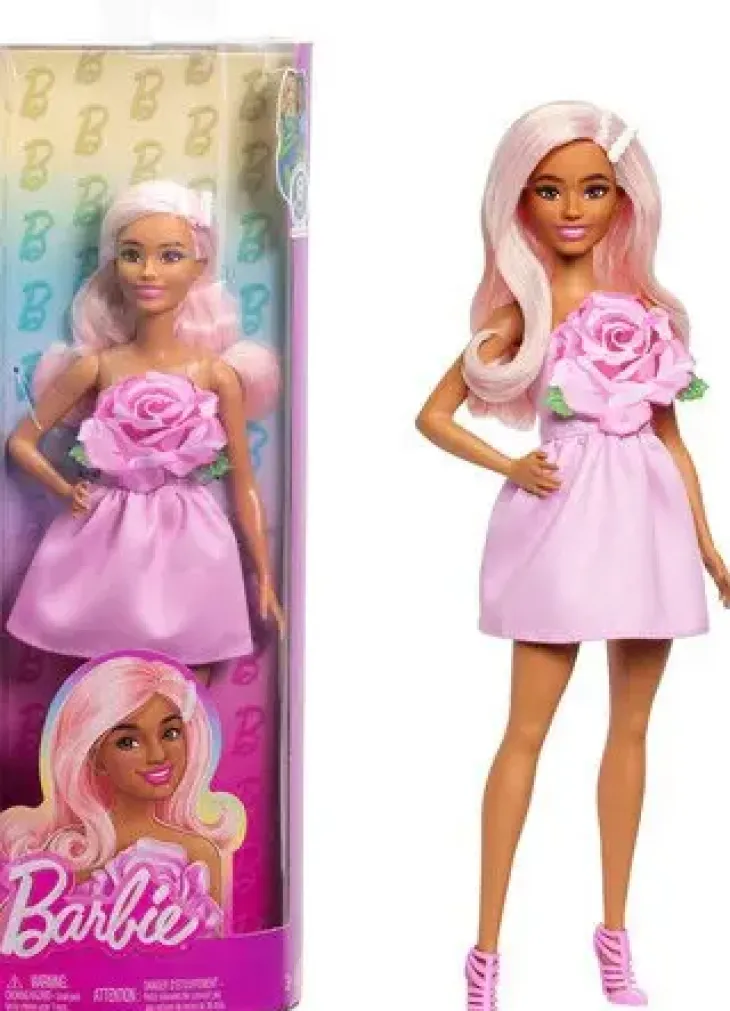 Barbie fashionista 238 pink rose
