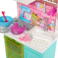 Barbie friends baking party celebration
