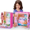 Barbie get a way house ja nukke