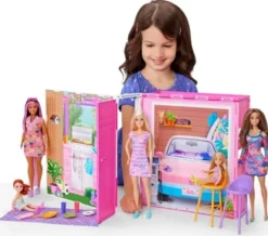 Barbie get a way house ja nukke