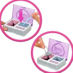 Barbie glam party tummat hiukset