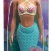 Barbie merenneito pinkki-lila hiukset