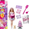 Barbie party unboxed ruskeat hiukset