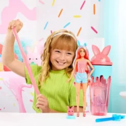 Barbie pop reveal animal party pupu