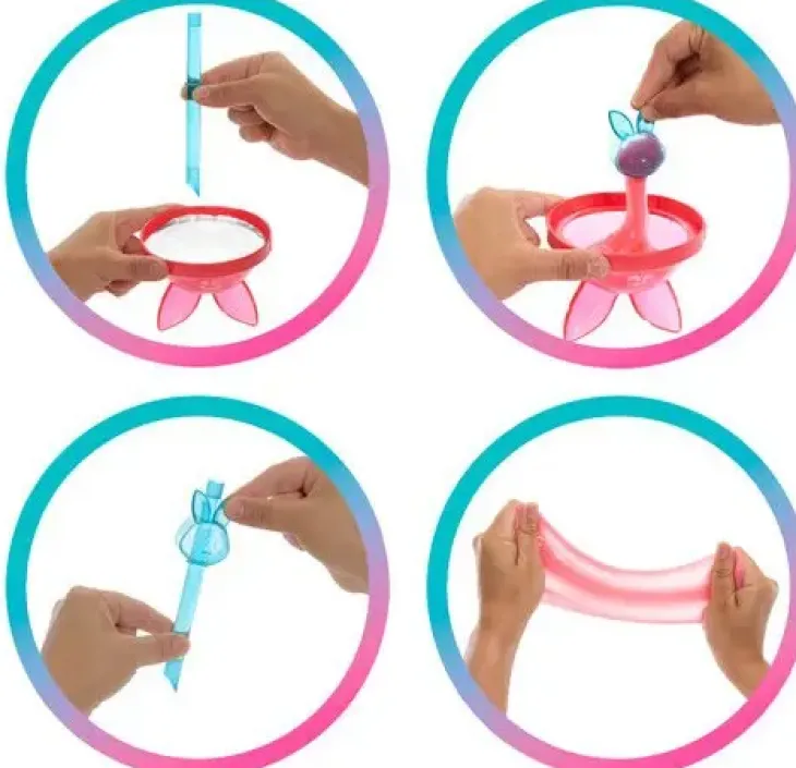 Barbie pop reveal animal party pupu