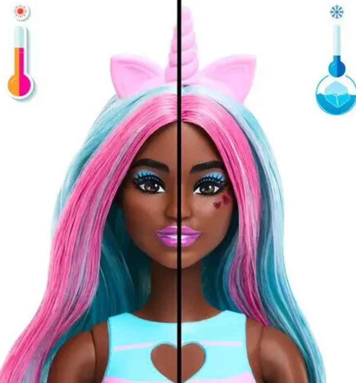 Barbie pop reveal animal party yksisarvi
