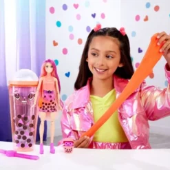 Barbie pop reveal boba series oranssi