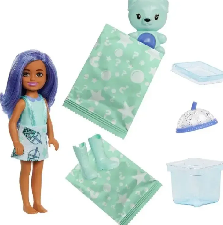 Barbie pop reveal chelsea boba