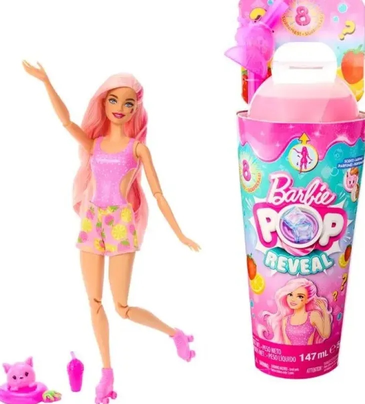 Barbie pop reveal lemonade