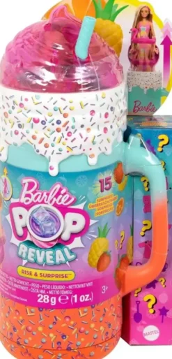 Barbie pop reveal rise ja surprise fruit