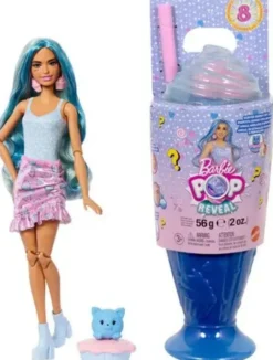 Barbie pop reveal treats - sininen