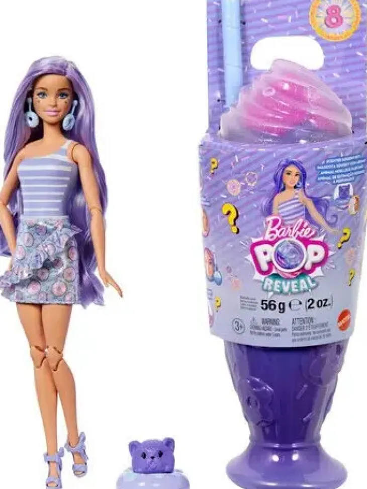 Barbie pop reveal treats - violetti