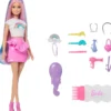 Barbie rainbow sparkle hair doll
